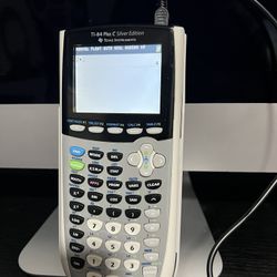 TI- 84 Plus C Silver Edition