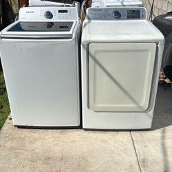 Samsung Washer And Gas Dryer Set 