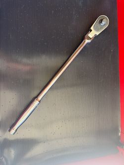 Snap On S831 1/2” flex head chrome ratchet