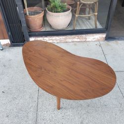 Walnut Kidney Table 
