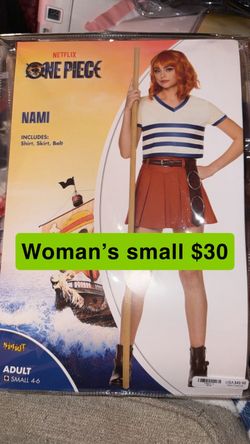 Netflix One Piece Nami Costume Women's Small