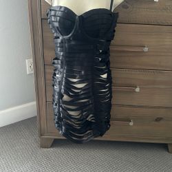 Super Sexy Hot Miami Styles Cut Out Strappy Dress