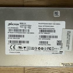 Micron 512GB SSD ($50)