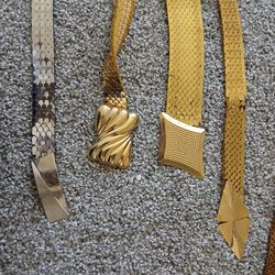 Vintage 5 belts