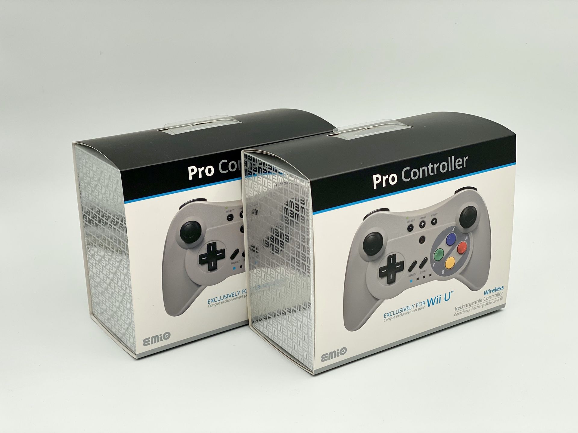 2Pack of EMIO Wireless Controller Pro U Gamepad for Nintendo Wii U