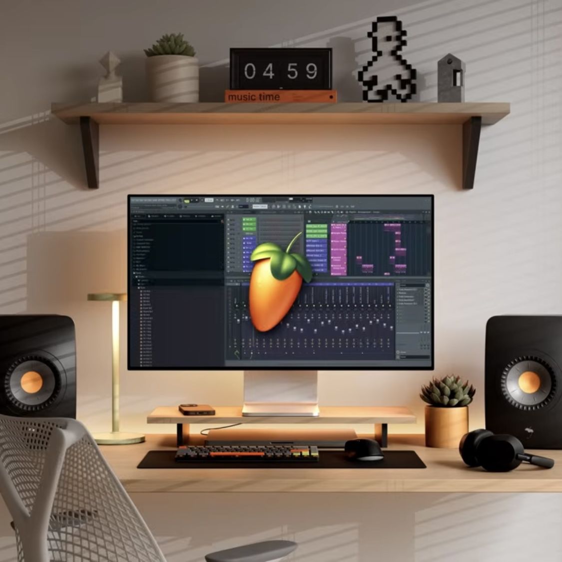 NEW FL Studio 2025 All Plug-in Edition with Lifetime Updates + FLKey Mini Keyboard Bundle