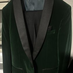 Emerald Green Prom/ Ring dance Suit Jacket