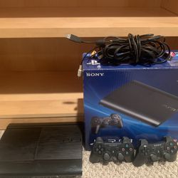PlayStation 3  With Remotes (250GB System)
