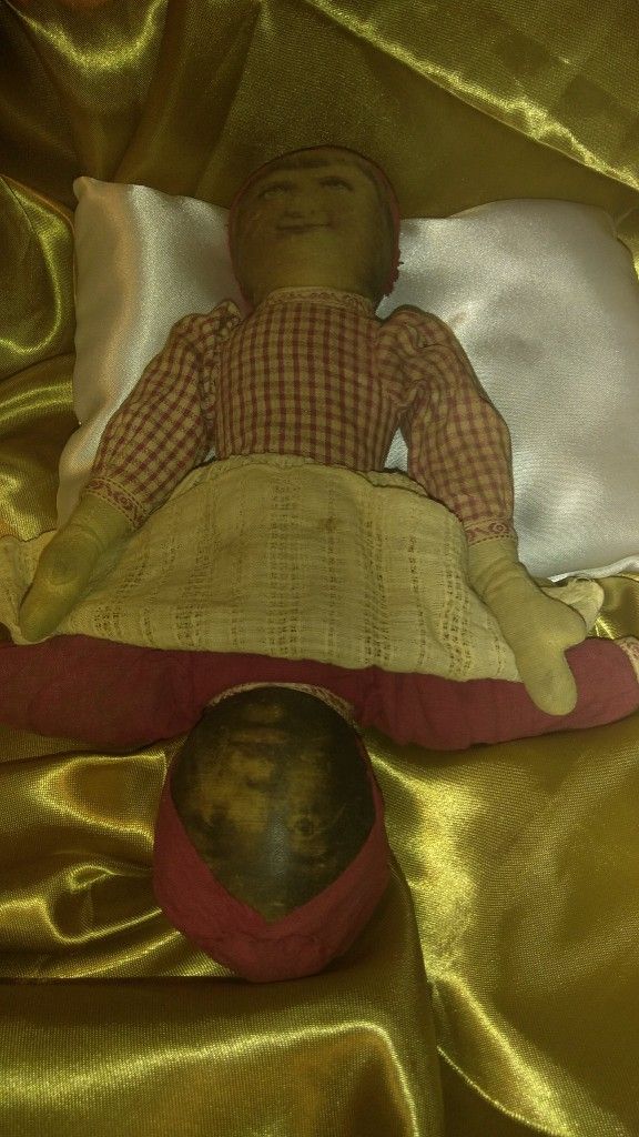 Antique Slave Doll (Topsy Turvy)