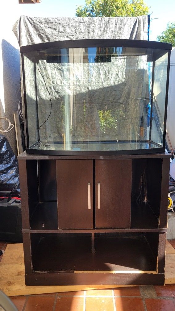 Fish Tank With Storage Stand