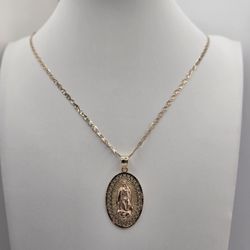 Cadena Con Dije Nuevo Oro Puro 10KILATES 