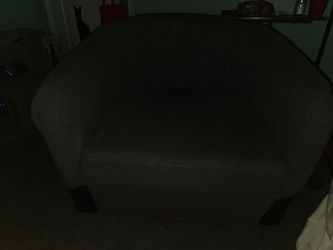 Gray Swivel Chair