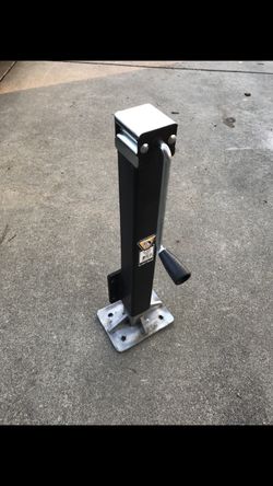 Trailer jack, or leveling jack