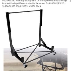 Hard Top Storage Cart Hard Top Holder Roof Storage Bracket Push-pull Transporter