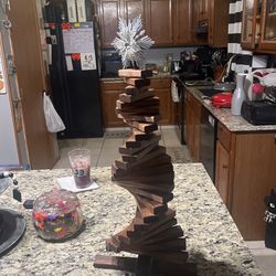 Handmade Spiral Xmas tree