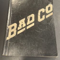 Bad Company - Song Book PVG (piano-vocal-guitar) - 1974 - Original Chappell. Used Condition 