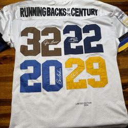 Limited Edition Running Backs Of The Century Jersey 2004