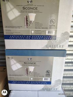 Set of 2 sconce