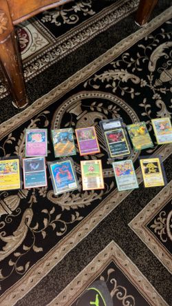 Pokémon Trading Card Lot with CGC Graded Card