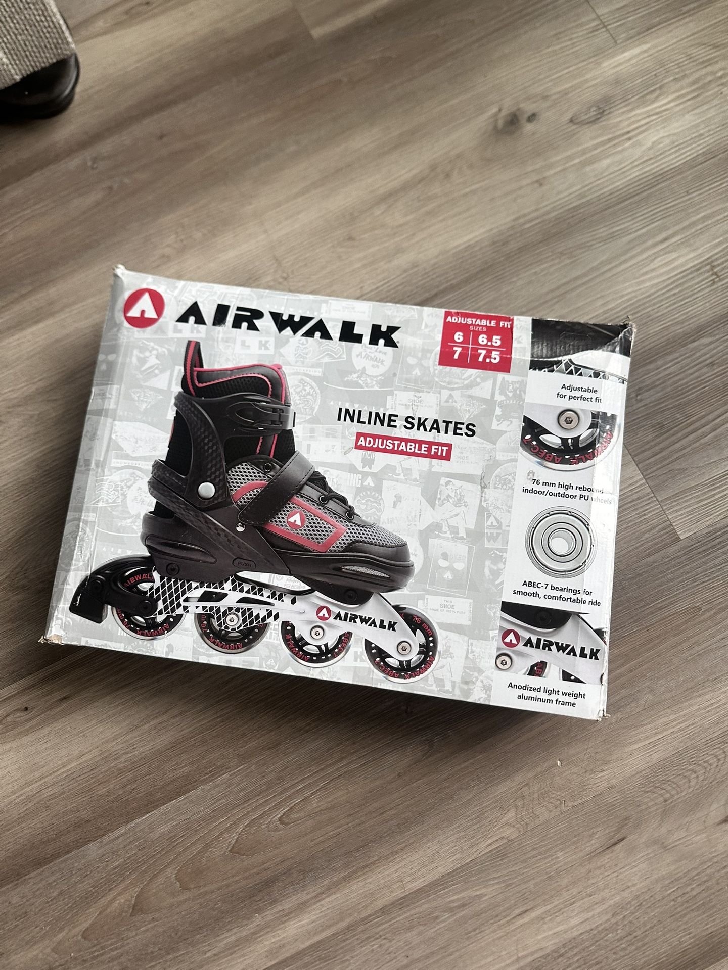 Airwalk Inline adjustable Skates