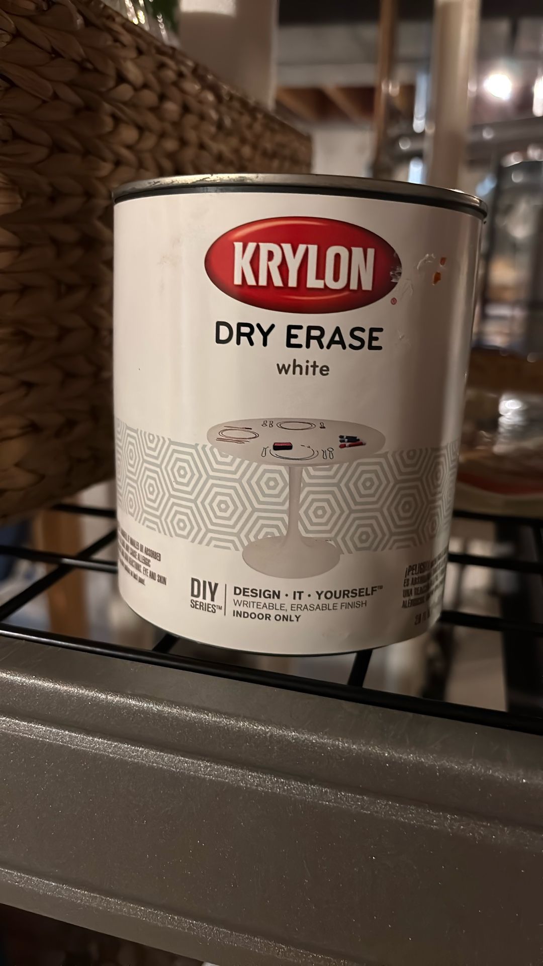 Dry erase Paint