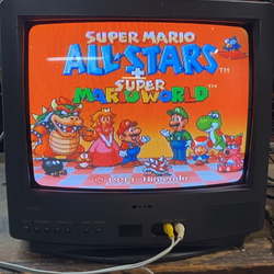 Panasonic CT-13R24DV  CRT 13 Inch Round Tube For retro Gaming