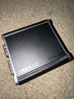 Kicker Amp and 10” Subwoofer with passive radiator