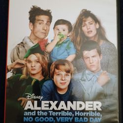 Disney’s ALEXANDER And The Terrible, Horrible, NO GOOD, Very Bad Day (DVD-2014)