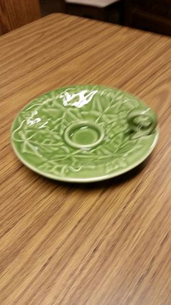 Franciscan Portugal made candle holder