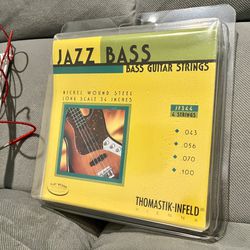 Thomastik-Infeld JF344 Jazz Flatwound Bass Guitar Strings - .043-.100