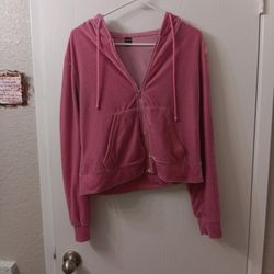 Stylish Mcbling Pink Hoodie For When You're Feeling Cute And Comfy:)