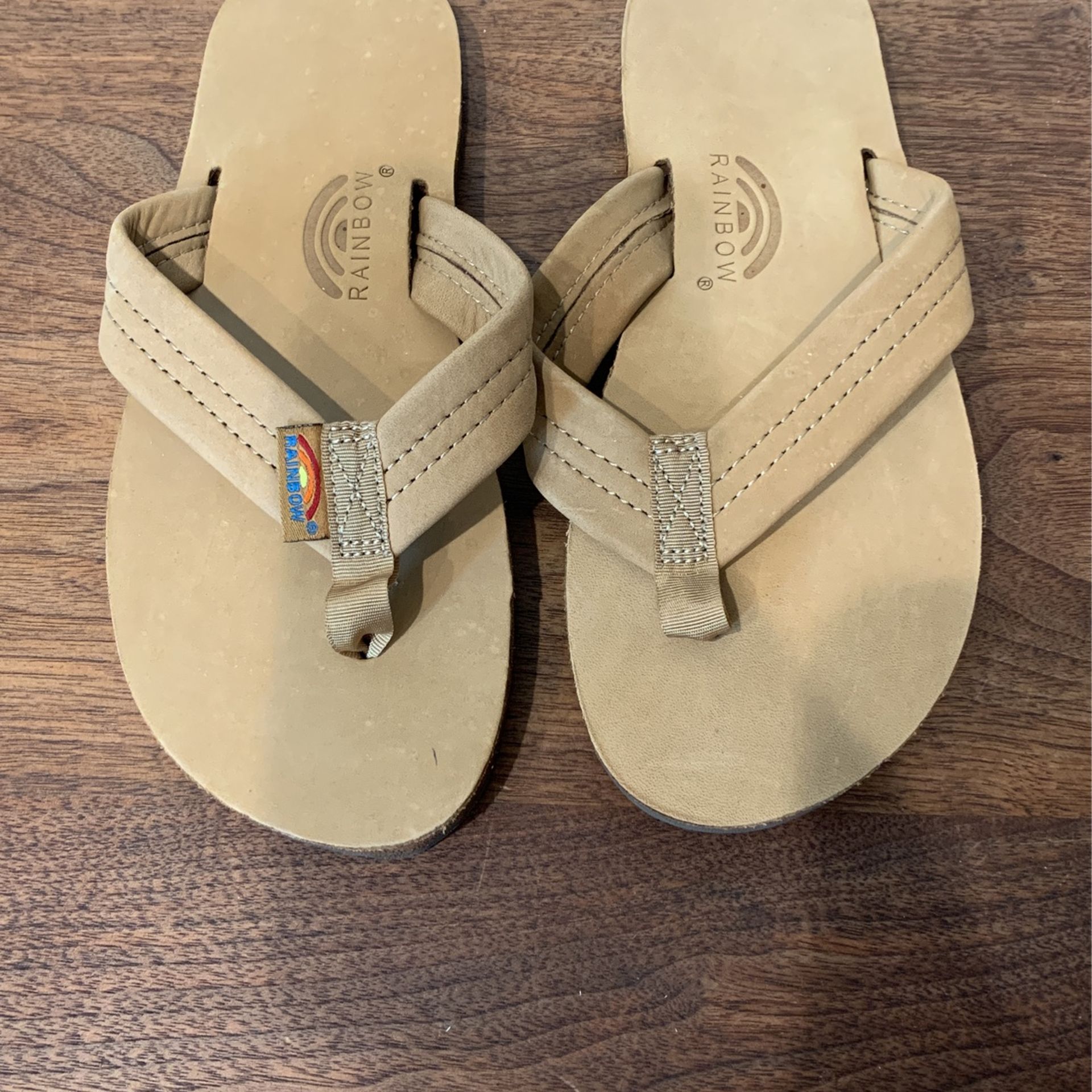 New Kids Rainbow Flip Flops Kids size 1-2