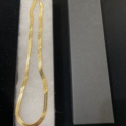 Women’s Gold Plated Snake Chain