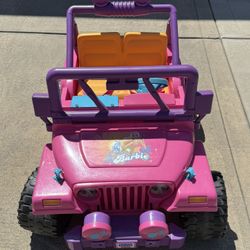Barbie Electric Jeep