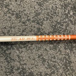 Graphite Design Tour AD DI 5 Stiff Flex Driver Shaft w/ TaylorMade Tip New Grip GP