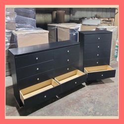 Dresser set / Five and eight drawers dresser