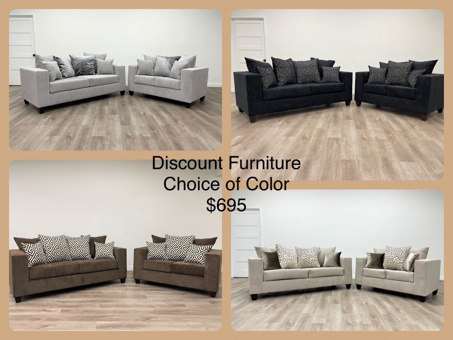 Sofa And Love Seat Set SALE