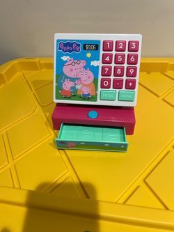 Peppa Pig Toy Cash Register, like new