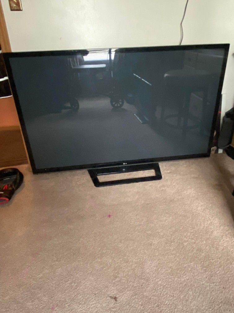 65" LG Flat-Screen TV with Remote/Powercord
