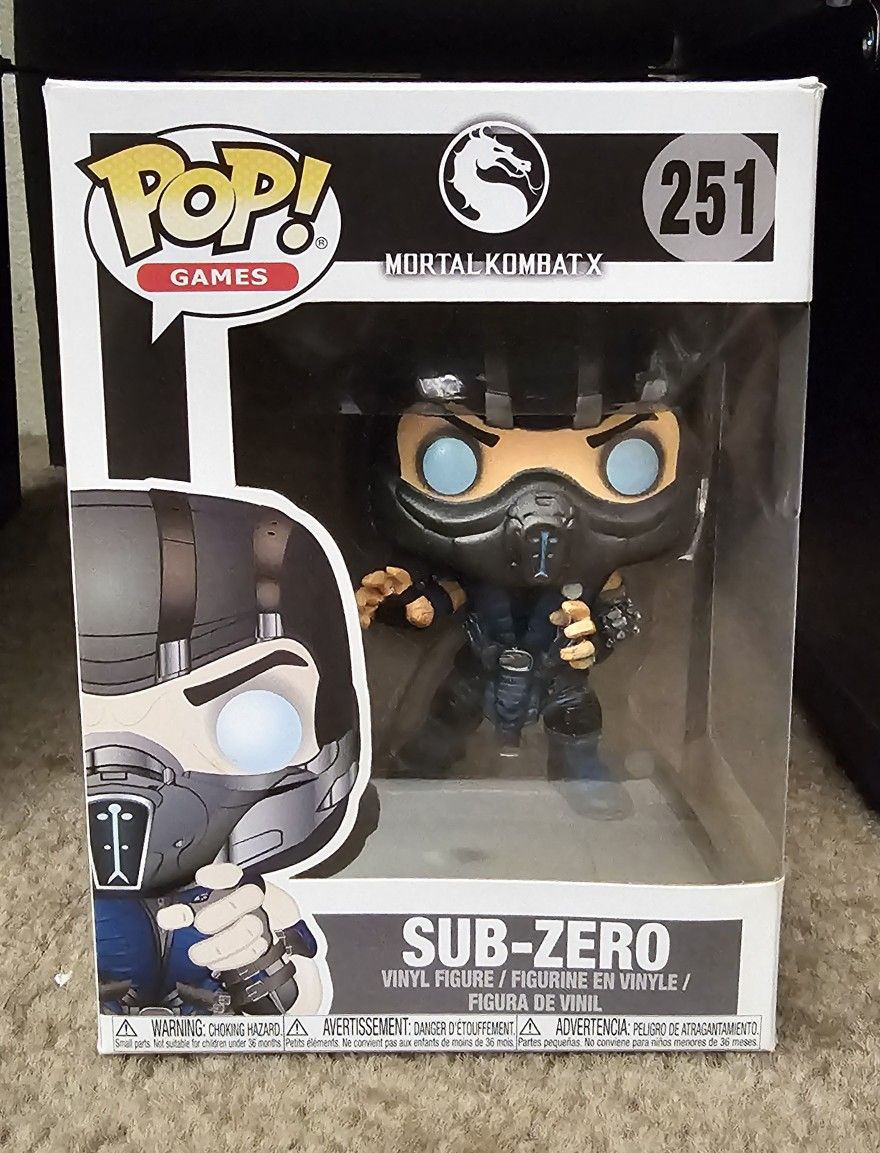 Mortal Kombat Sub-Zero Funko Pop #251