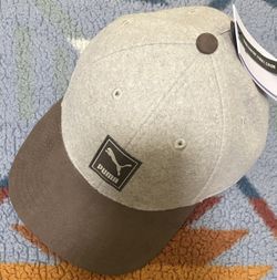 NWT Puma Two-Tone Gray and Brown Cap