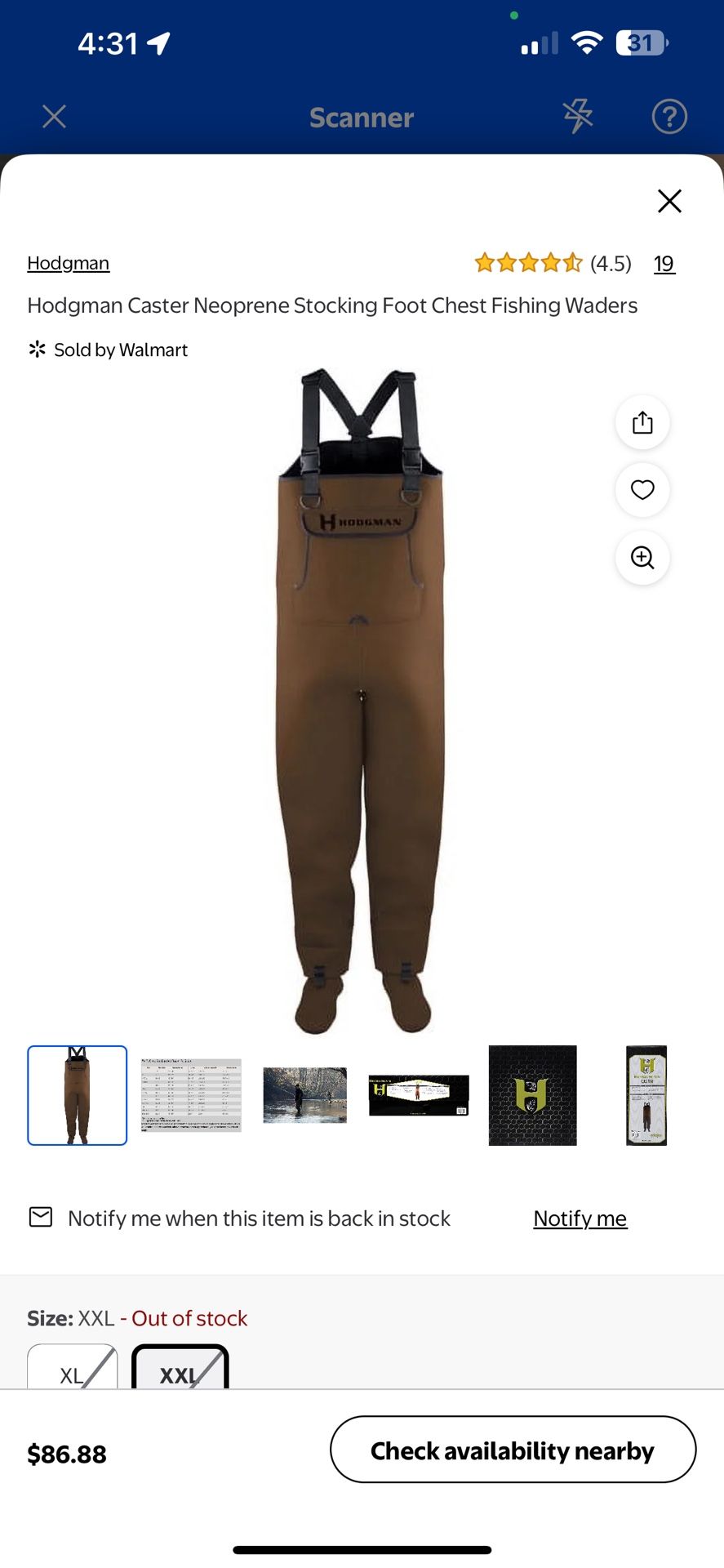 XXL Waders
