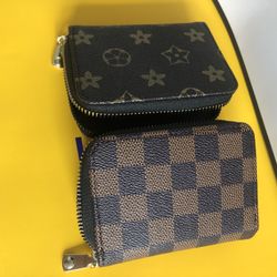 Two Credit Card Holders 