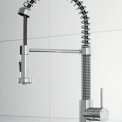 Vigo Chrome Kitchen Faucet With Spring