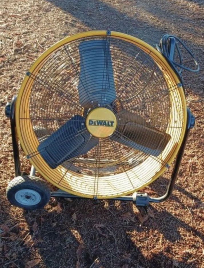New in Box DEWALT 24 in. HeavyDuty Drum Fan for Sale in Acampo, CA