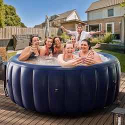 A237 $280 2-4 Person Inflatable Hot Tub
