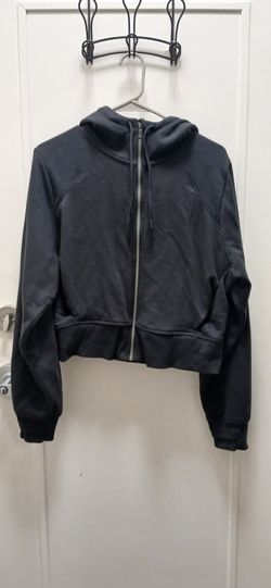 Crop Zip-Up Hoodie