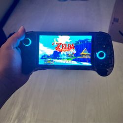 RG557 Retro Handheld Game Android 14,rg 557 Handheld Game with 5.48 inch Touch OLED Screen,RG557 Supports DP and WiFi Bluetooth has Hall Rocker Batter
