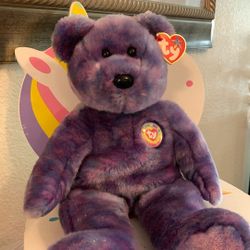 Beanie Babies TY Official Club BearThe Beanie Buddies Collection Cubby TY (2001)13”