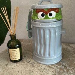 Oscar The Grouch Cookie Jar